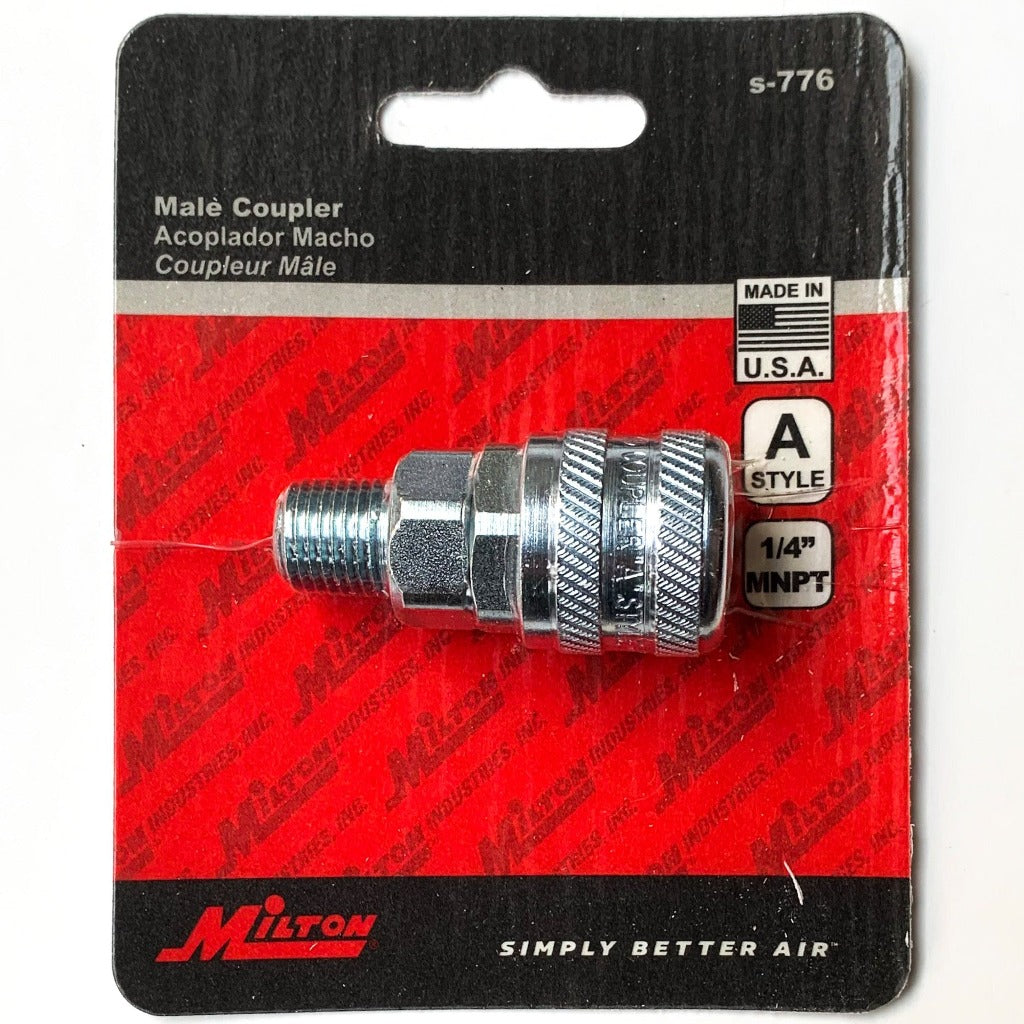 Milton s-776 A Style 1/4" Coupler ❘ One Stop Industrial Sales