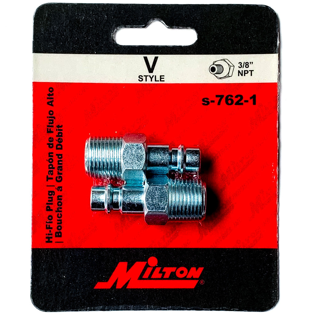 Milton s-762-1 V Style Plugs ❘ One Stop Industrial Sales