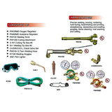 oxy acetylene cutting and welding kit