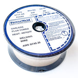 gasless fluxcore wire 0.35 inch