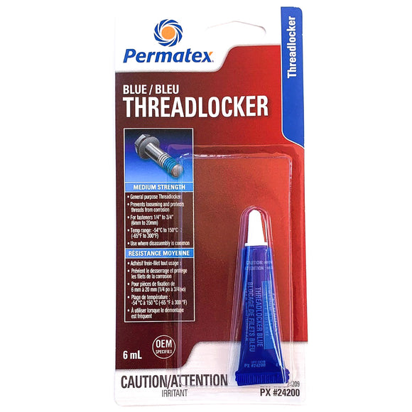 blue medium strength threadlocker